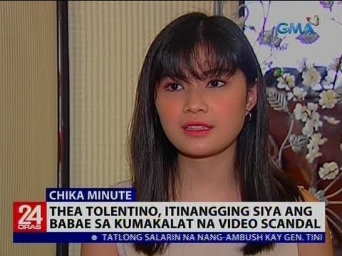 Thea tolentino alleged scandal at thea