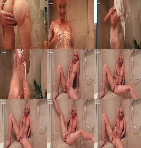 Dusche Frau Nackt Zeigt Sich Sexy Erregend Luder