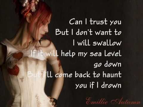 Emilie autumn i know where you sleep with lyrics youtube