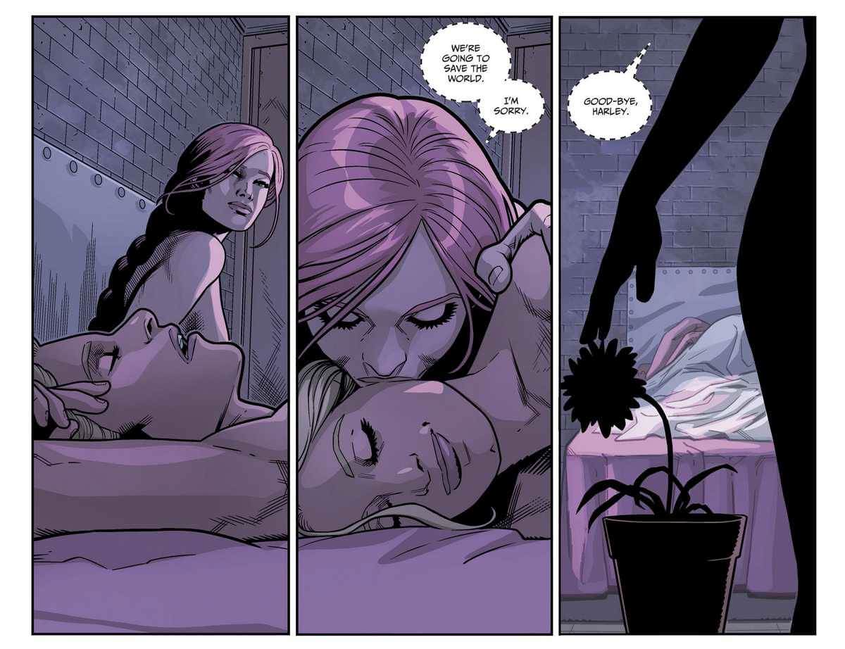 Poison ivy and harley quinn having sex