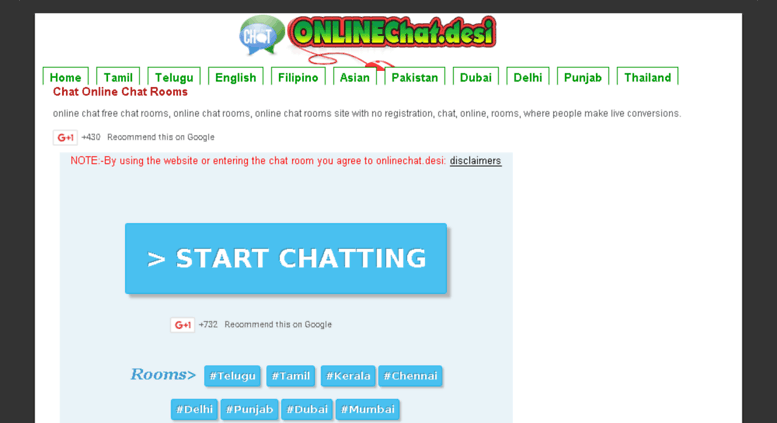 Free chat rooms online no download or registration