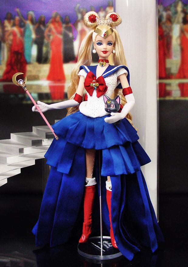 Sailor moon ooak doll sailor style barbie style love