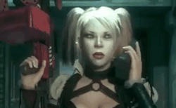 Harley quinn cosplay gif find share on giphy