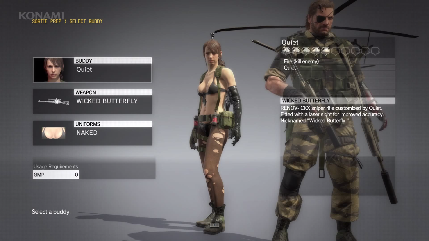 Quiet on the acc metal gear solid the phantom pain