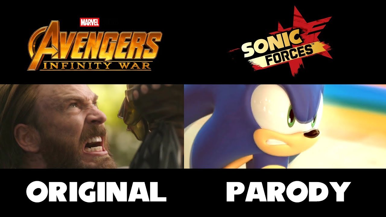 Sonic forces infinite war trailer avengers infinity war
