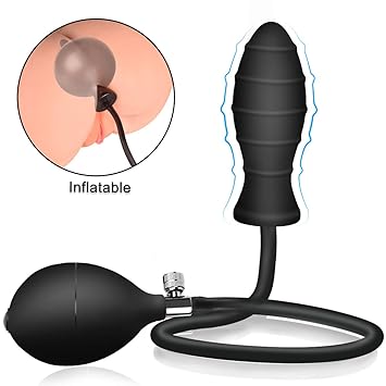Inflatable butt plug stories