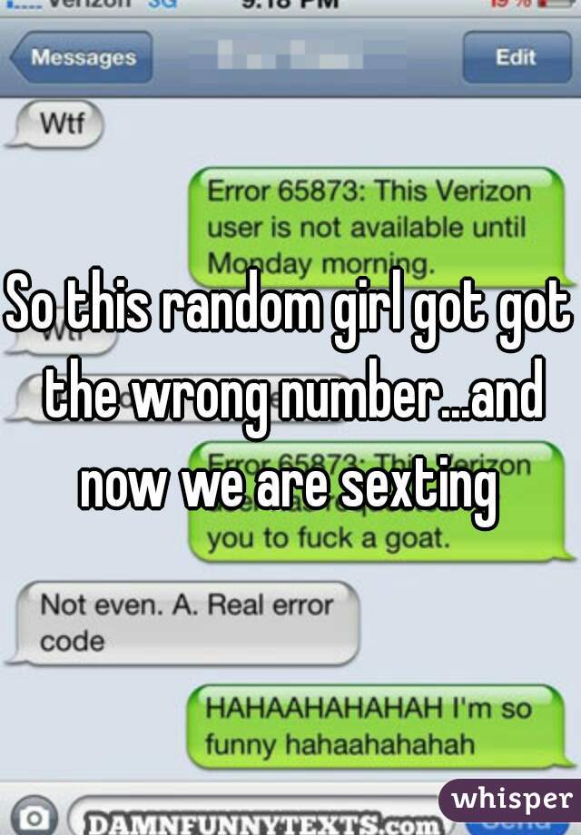 Girls numbers for sexting