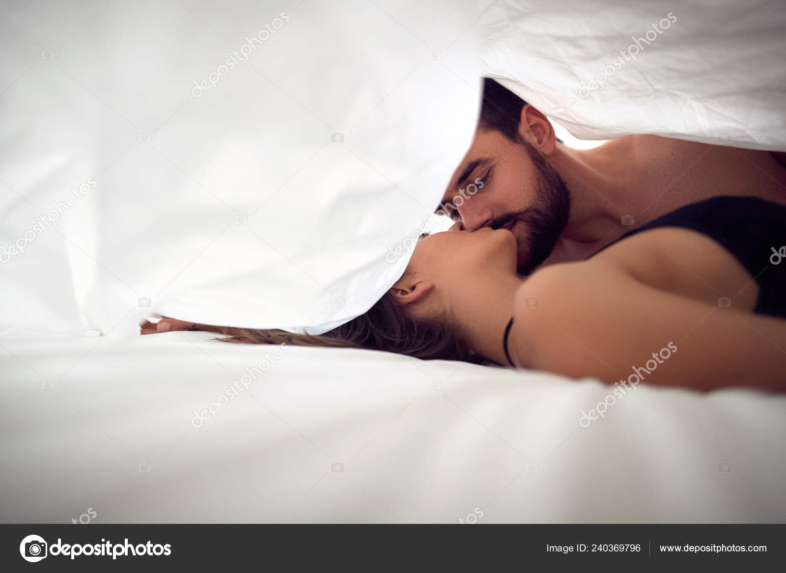 Man and woman making love images