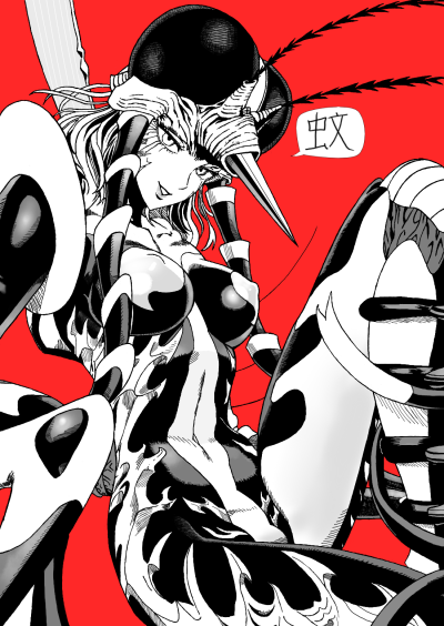 One punch man mosquito girl hot