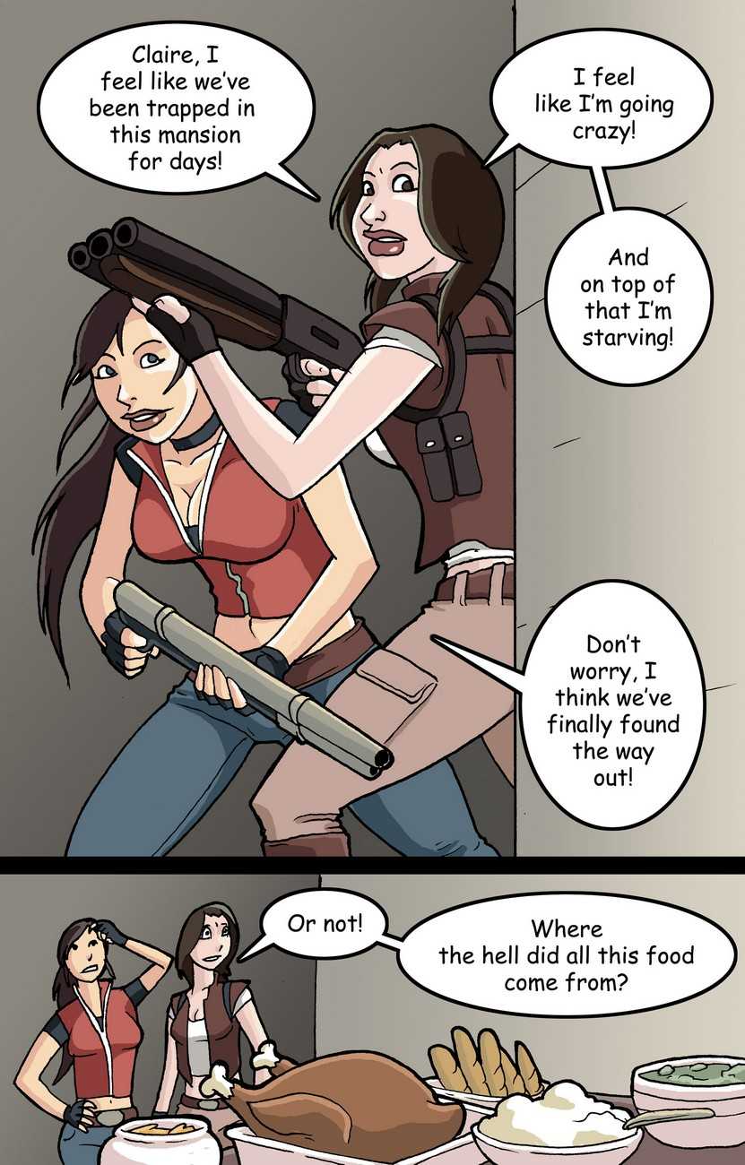 Resident evil weight gain free porn comics
