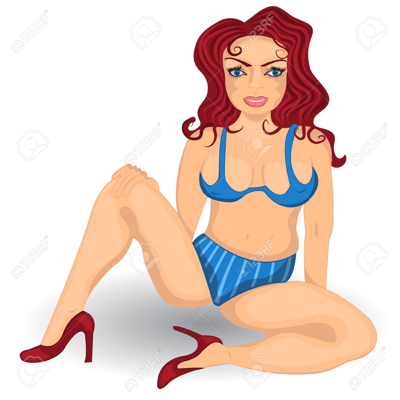 Sexy redheads in bikinis