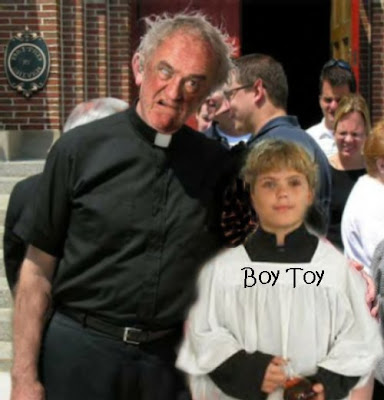 The priest and the altar boy